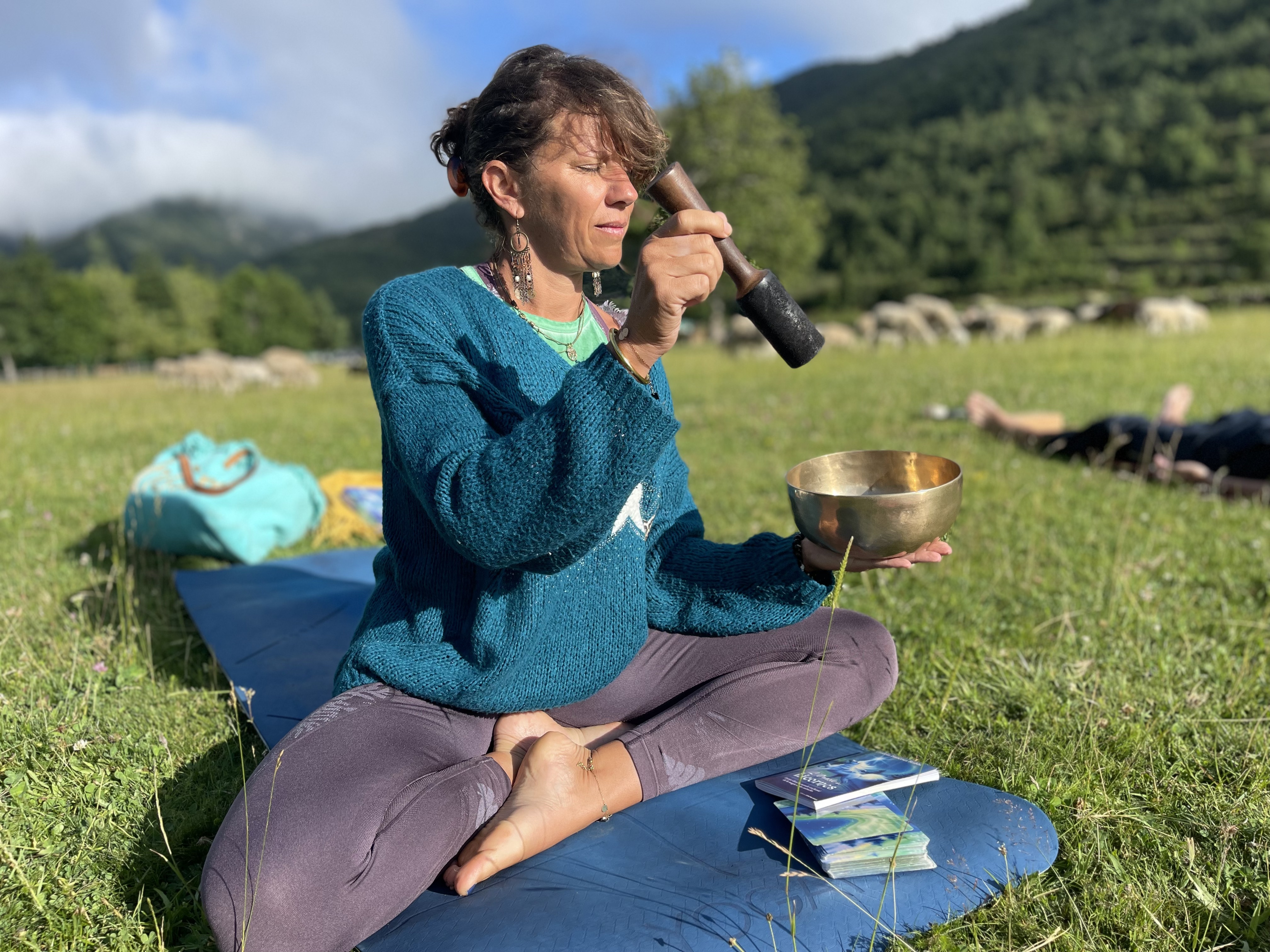 Catherine SIBILLE sonothérapeute et professeur de yoga