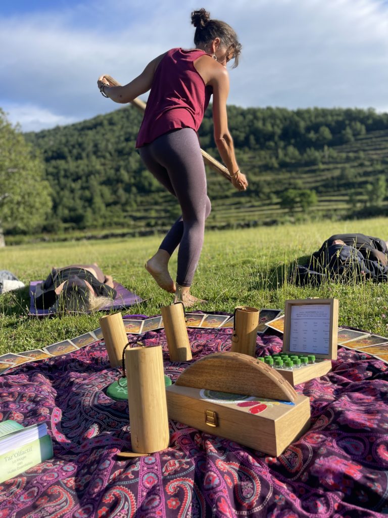 Rando yoga sonothérapie et olfactothérapie à brocéliande