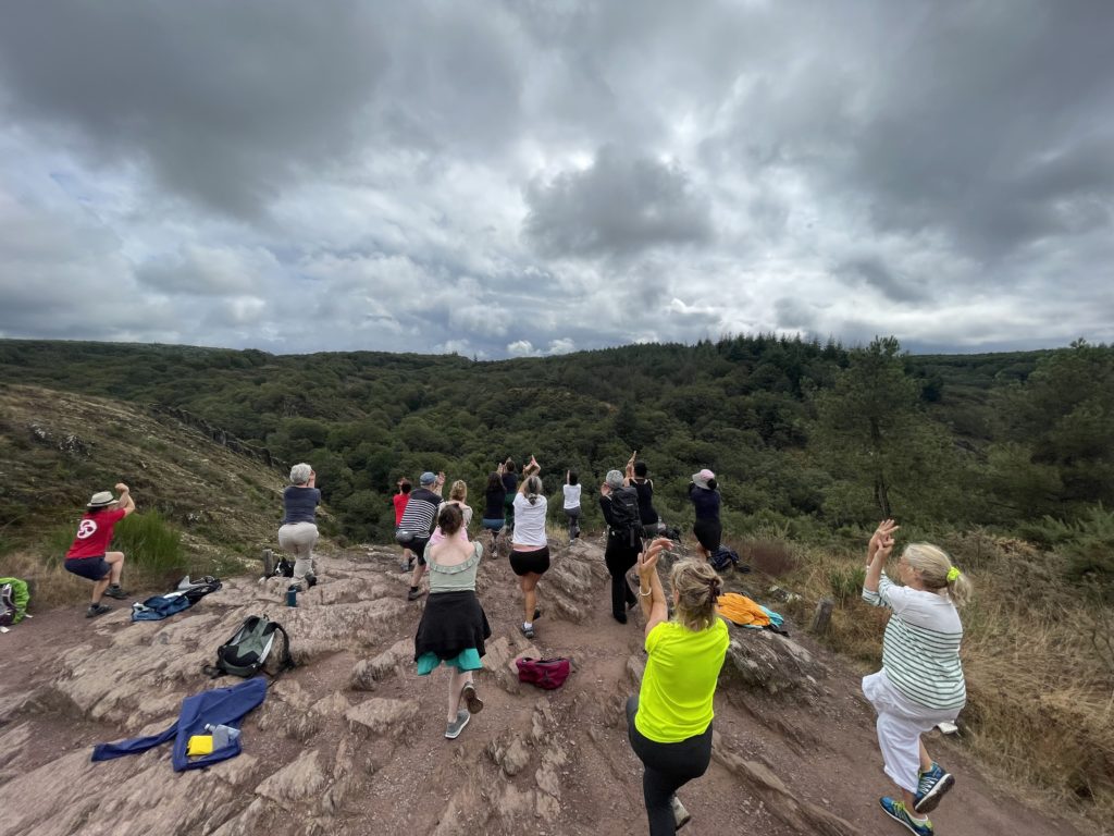 Yoga au val sans retour à Brocéliande