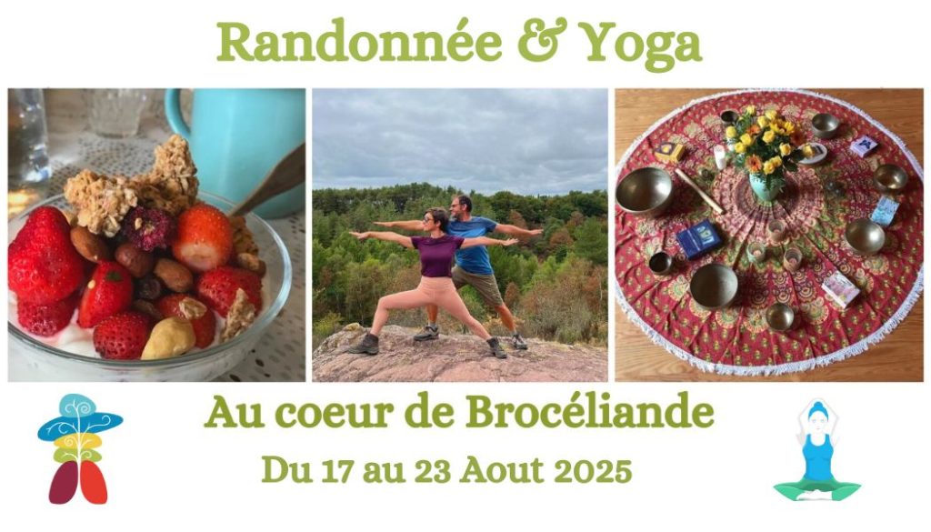 Séjour Rando & Yoga à Brocéliande 2025