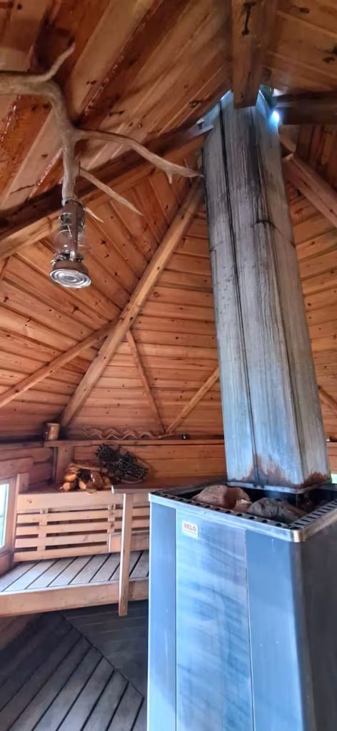 Sauna à Mellanström