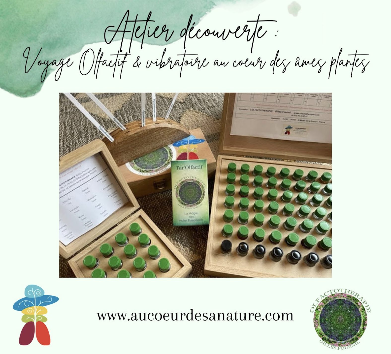 Atelier découverte Voyage Olfactif & vibratoire au coeur des âmes plantes