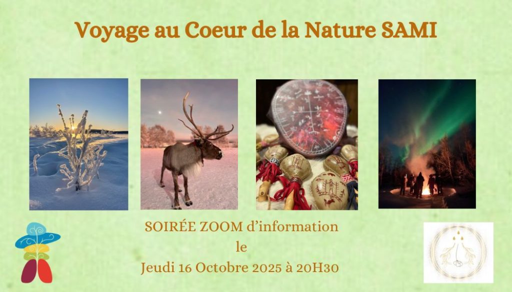 Soirée ZOOM de présentation voyage en laponie suédoise avec virginie Hollaind
