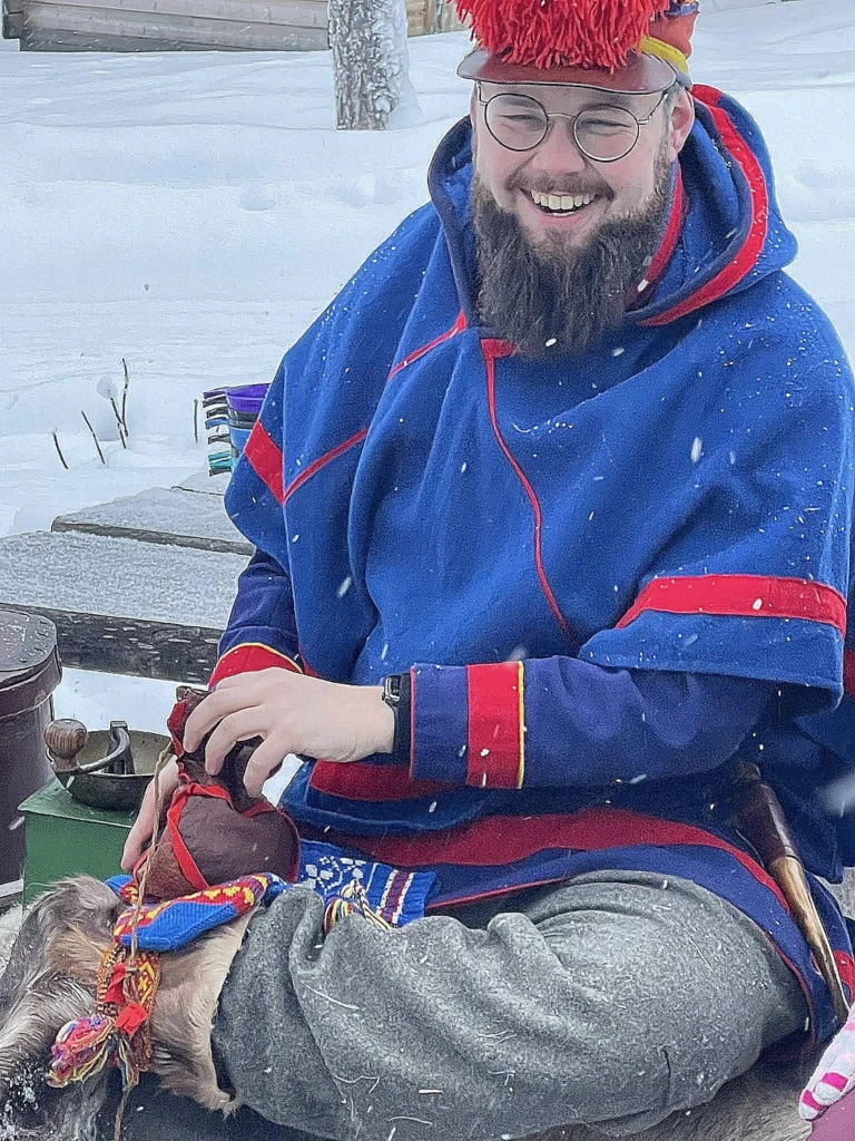 Juhan chanteur de joik Sami de Jokkmokk
