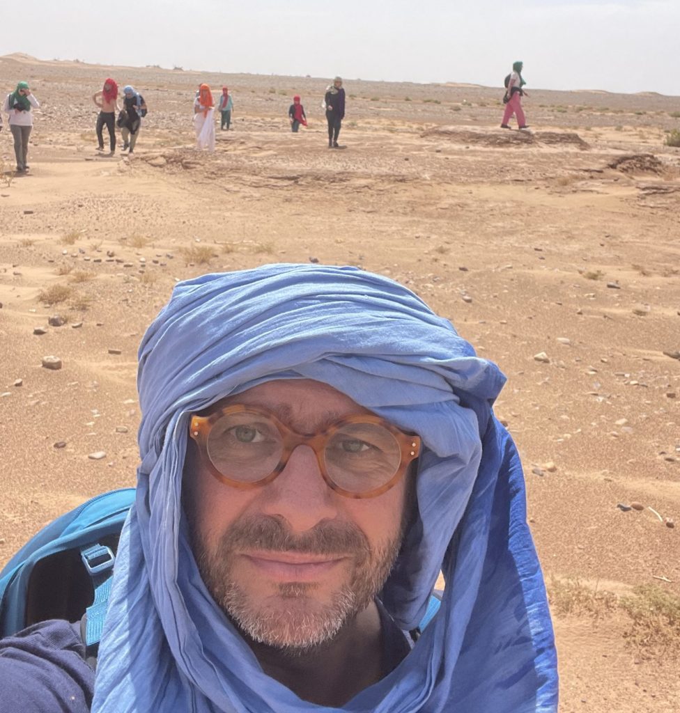 Michael ROUHAUD accompagnateur dans le désert marocain