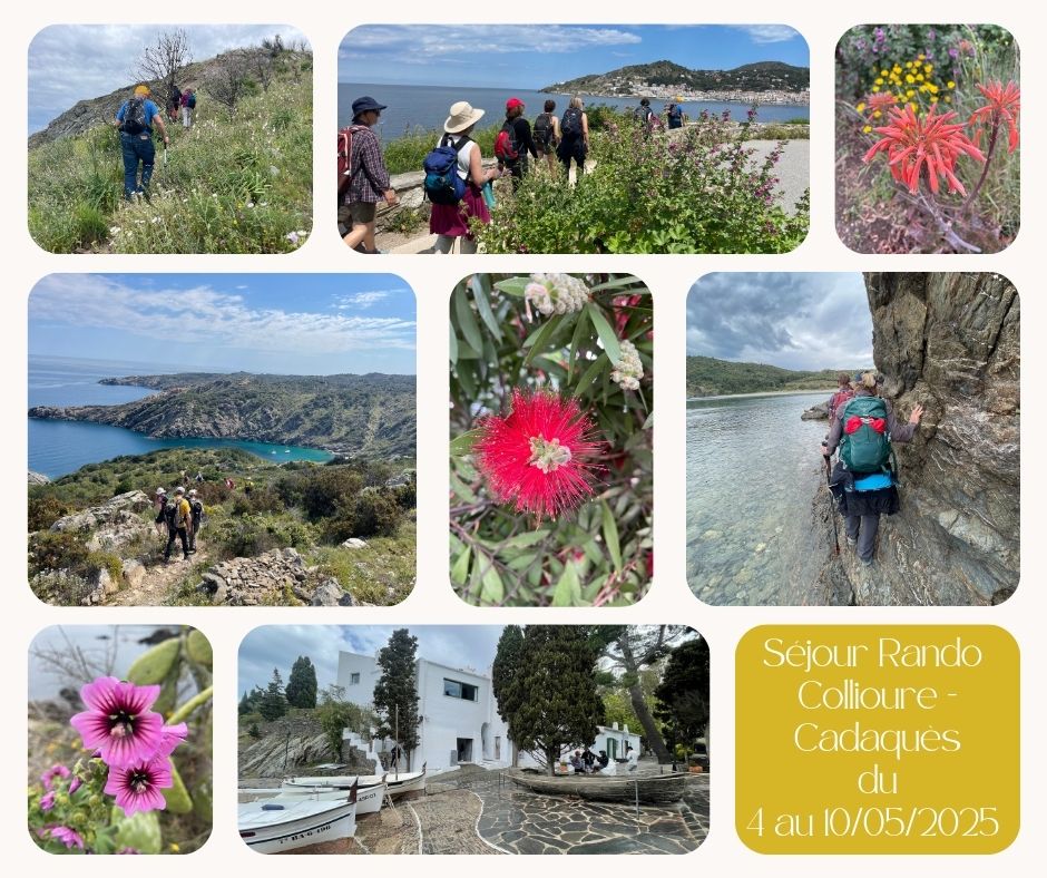Séjour randonnée Collioure Cadaquès par le littoral avec La Balaguère