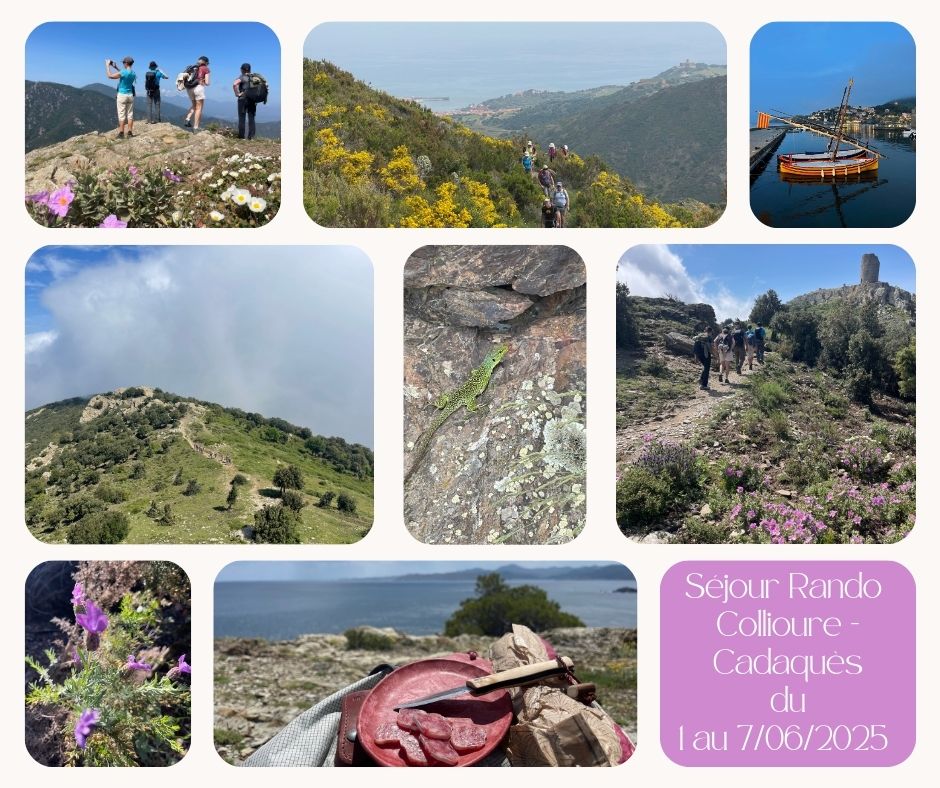 Séjour randonnée Collioure à Cadaquès avec l'agence de trekking sur les hauteurs
