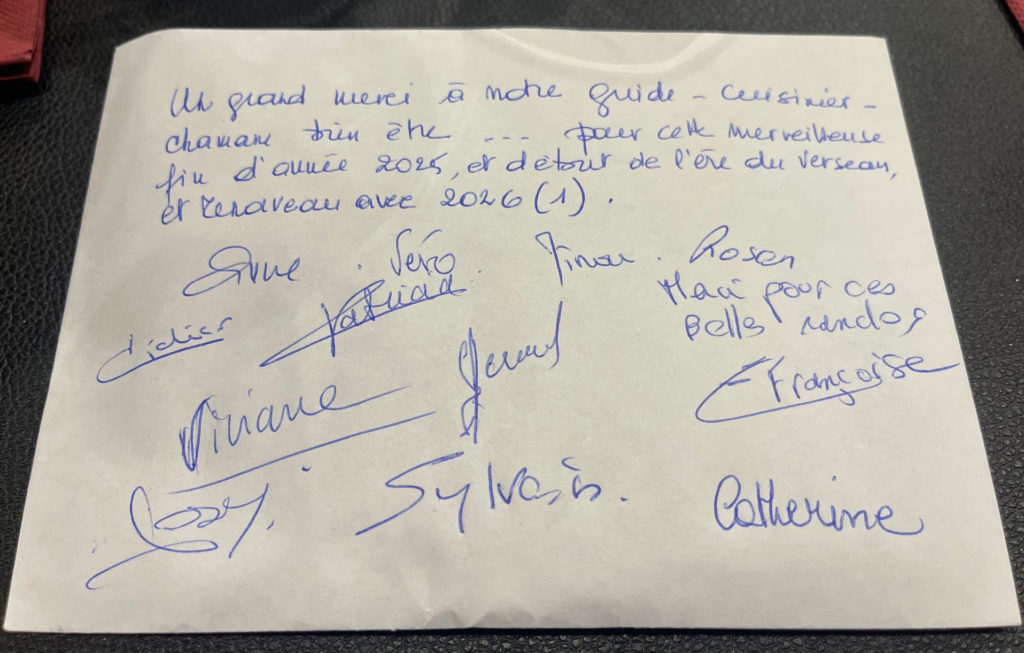 Témoignages séjour randonnée Réveillon à collioure avec la balaguère