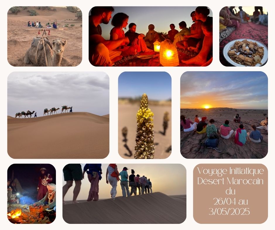 voyage initiatique au Maroc dans le désert avec Ali Khatar Ames du Désert