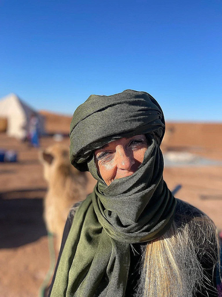 Christelle NALET femme medecine vous emmene dans le désert marocain