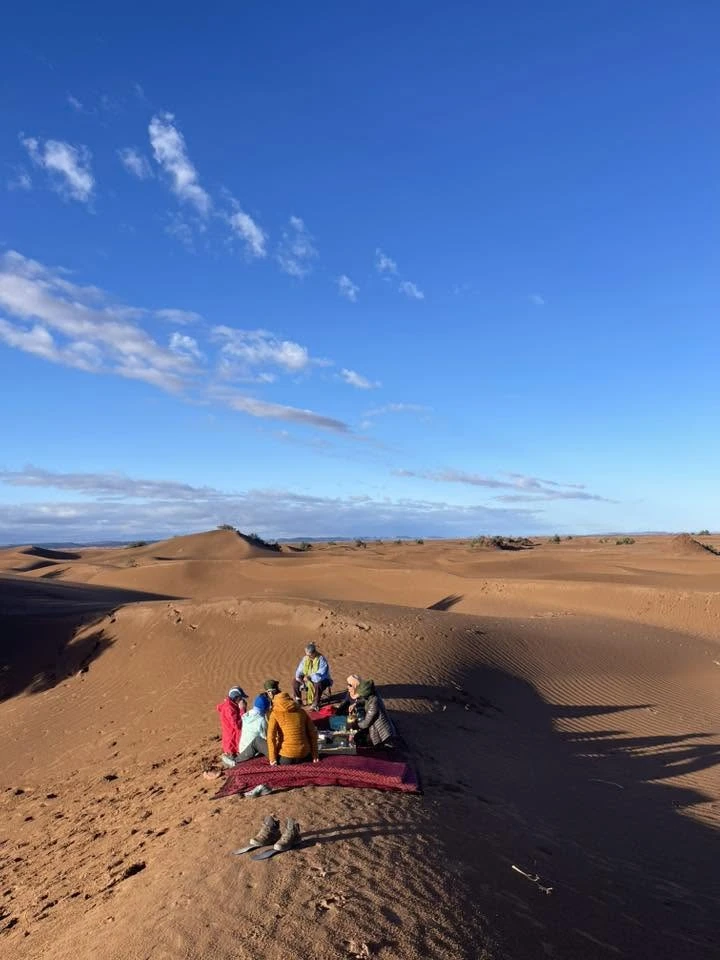 Pdj au milieu du désert au MAroc