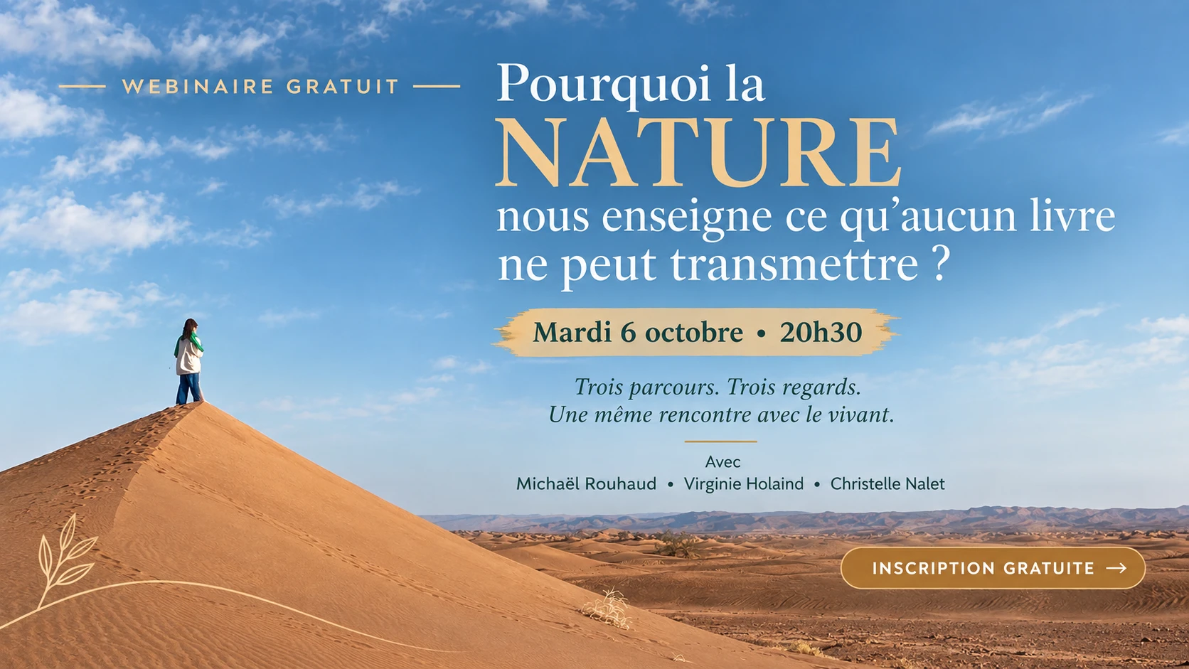 Pourquoi la nature nous enseigne ce qu’aucun livre ne peut transmettre