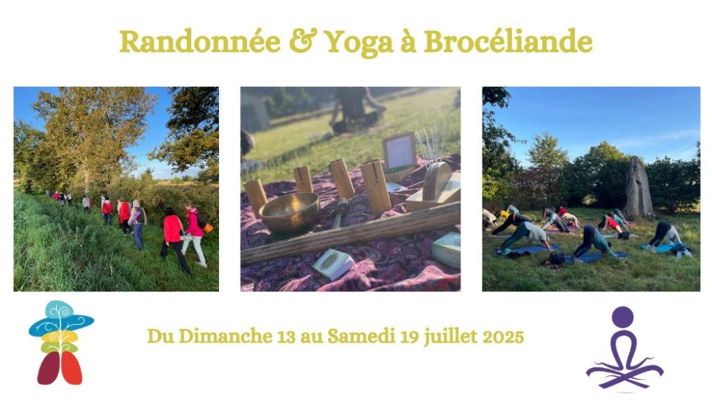 Randonnée & Yoga à Brocéliande juillet 2025