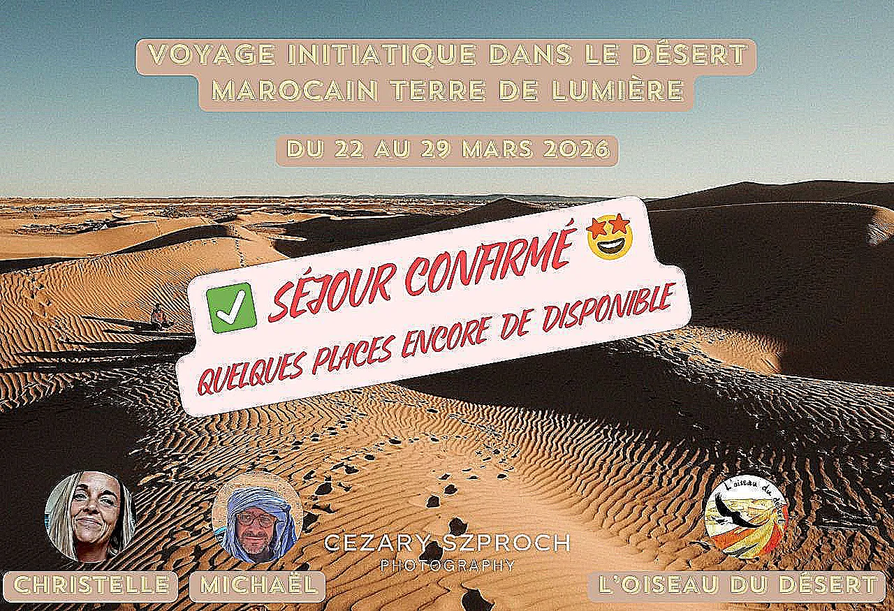 voyage desert maroc
