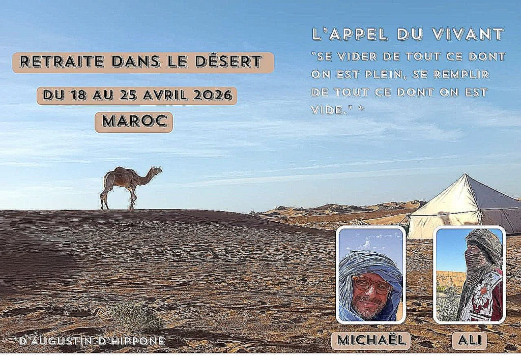 Retraite dans le désert marocain avec Ali Khatar et Michaël Rouhaud